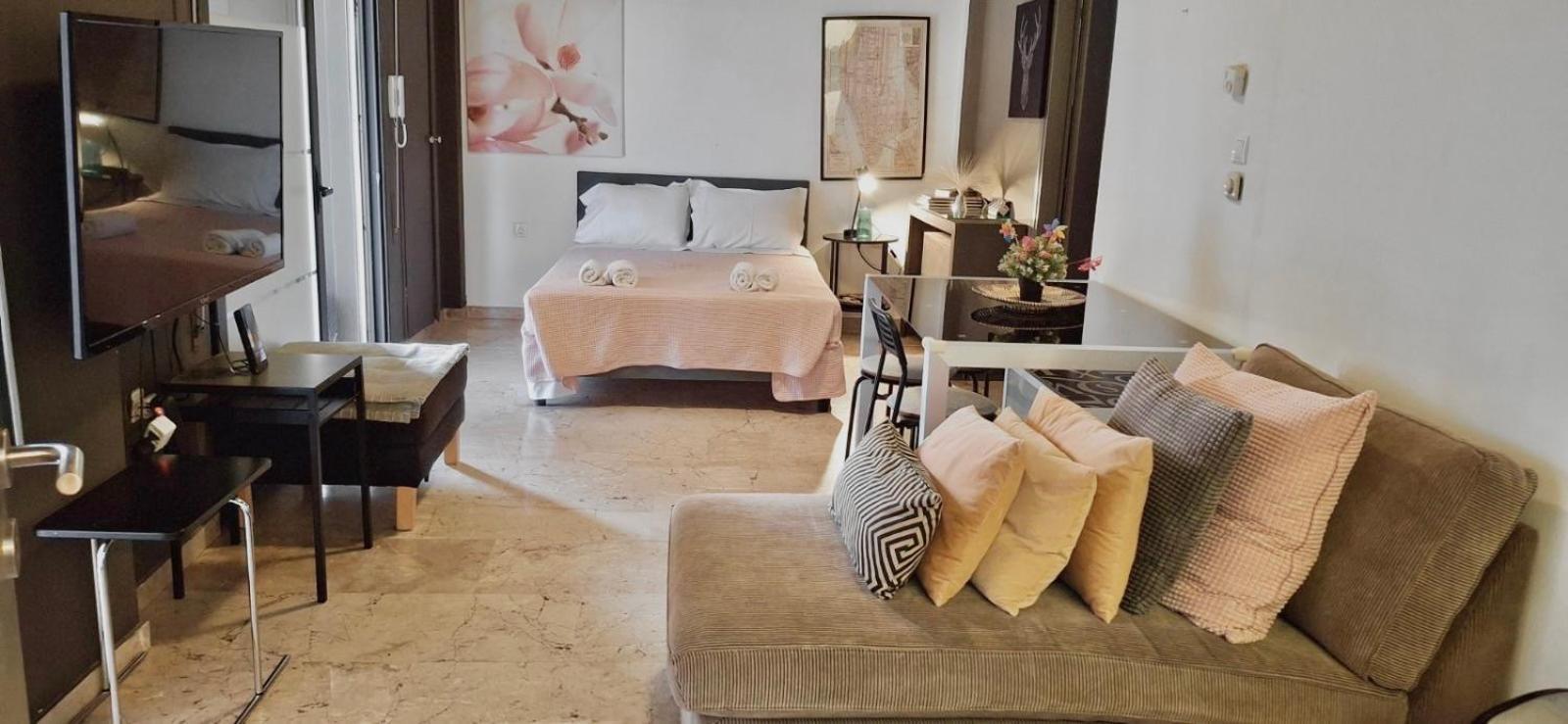 Bright Studio 4 A Short Stay Near Oaka - Iaso - Ygeia - Mitera Hospitals Atenas Exterior foto